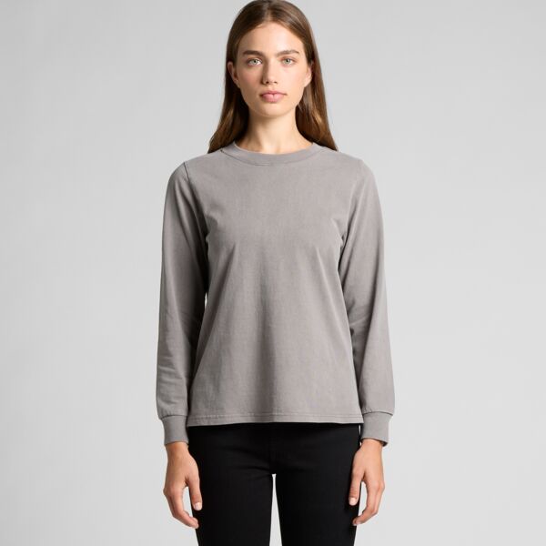 4083 Women's Heavy Faded L/S Tee Thumbnail