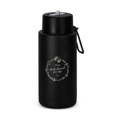 PBK Black Stainless Steel Drink Bottle 1L Thumbnail